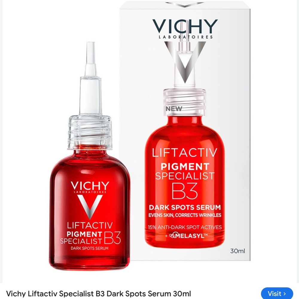 Vichy Liftactiv Pigment Specialist B3 Dark Spots Serum - Red